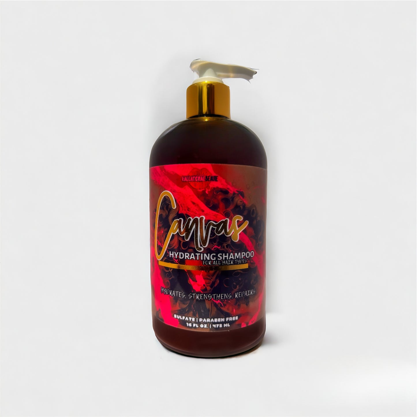Hydrating Shampoo: Keratin, Marula Oil, Shea Butter Formula for Healthy Hair