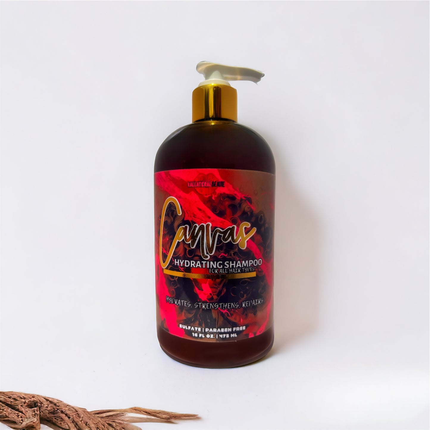 Hydrating Shampoo: Keratin, Marula Oil, Shea Butter Formula for Healthy Hair
